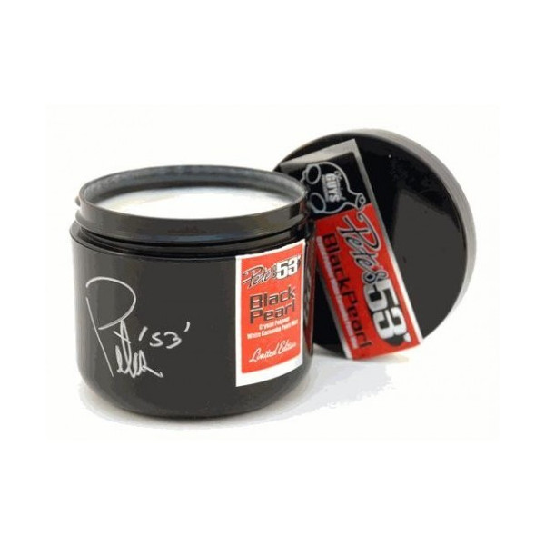 CHEMICAL GUYS PETE'S '53 BLACK PEARL CRYSTAL POLYMER WHITE CARNUBA PASTE WAX (237 ml)