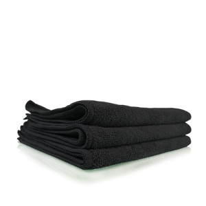 CHEMICAL GUYS WORKHORSE BLACK PROFESSIONAL GRADE MICROFIBER TOWEL