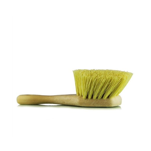 CHEMICAL GUYS CHEMICAL RESISTANT STIFFY BRUSH, YELLOW