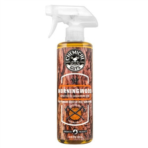 CHEMICAL GUYS MORNING WOOD SOPHISTICATED SANDALWOOD SCENT PREMIUM AIR FRESHENER & ODOR ELIMINATOR (473 ml)
