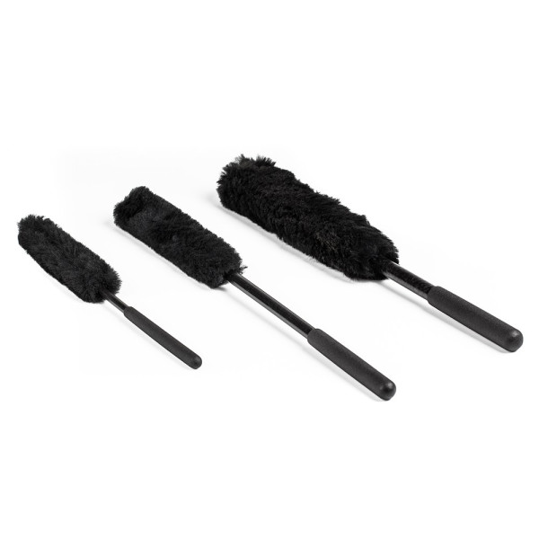 AUTO FINESSE WOOLLY TRIO WHEEL BRUSHES